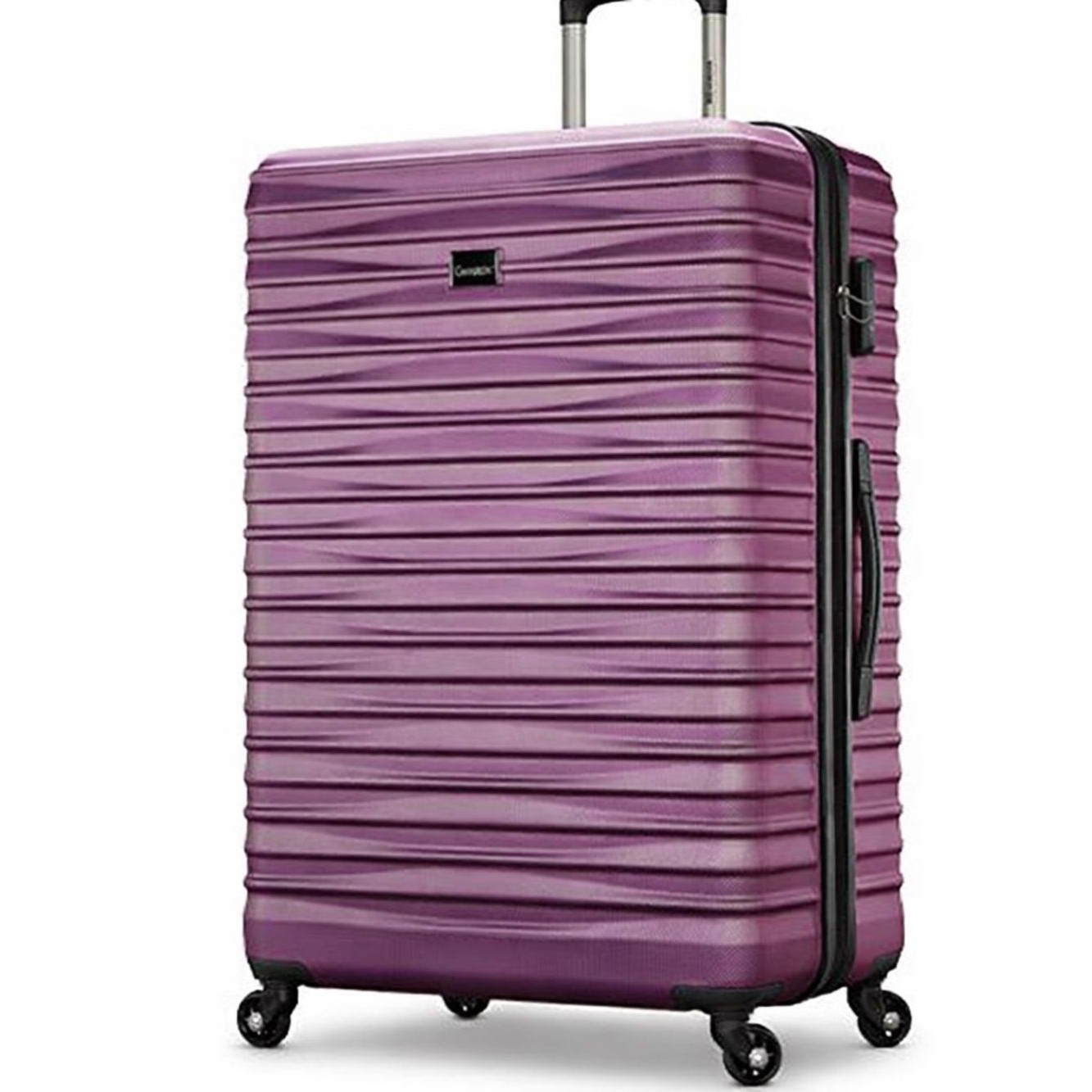 Samsonite Uptempo X Hardside Purple Spinner Luggage Carryon Suitcase Travel Bag